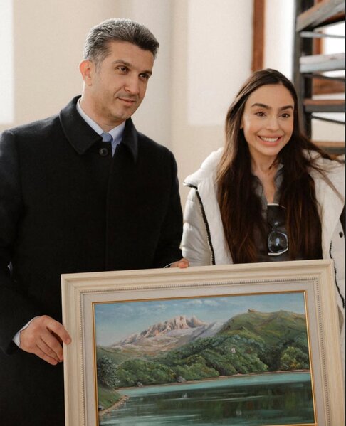 Leyla Əliyevanın Göygöldən yeni - Fotoları