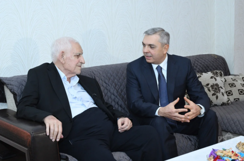 Nəriman Həsənzadəyə "Heydər Əliyev" ordeni təqdim edildi