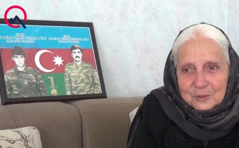 Ərini və oğlunu itirən Raya ana 34 il sonra Xocalıda - Foto