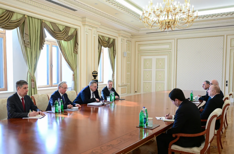 Azərbaycan Prezidenti Rusiya hökuməti sədrinin müavinini qəbul edib