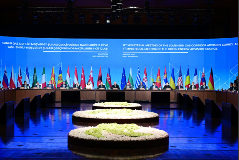 İlham Əliyev Cənub Qaz Dəhlizi Məşvərət Şurası çərçivəsində nazirlərin 12-ci iclasında çıxış edib - VİDEO