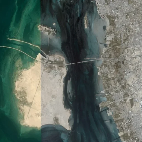 İran Bəhreyn və Səudiyyə Ərəbistanını birləşdirən körpünü vurdu - VİDEO