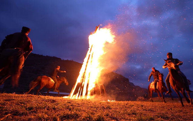 Tonqal üzərindən atılarkən ehtiyatlı olun! - Müraciət