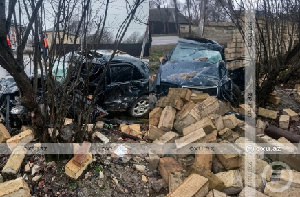 Masallıda qəza: Ölən və xəsarət alan var