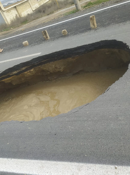 Masazırda çökən yolla bağlı RƏSMİ AÇIQLAMA