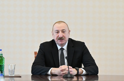 İlham Əliyev: "Qarabağın və Şərqi Zəngəzurun bərpasında yenə də bizim yanımızda qardaş ölkələrdir"