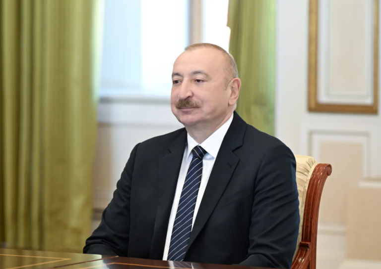 Azərbaycan Prezidenti Qazaxıstanın xarici işlər və nəqliyyat nazirlərini qəbul edib - FOTO