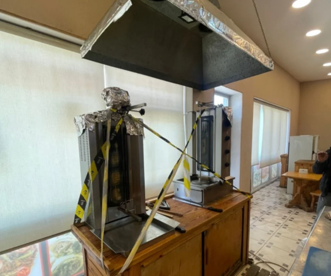 "Fırınçı" kafesində nöqsanlar aşkarlanıb - FOTO