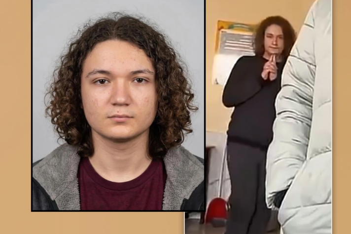 Məktəbə silahı hücum edən İsanın qəribə görüntüləri yayıldı