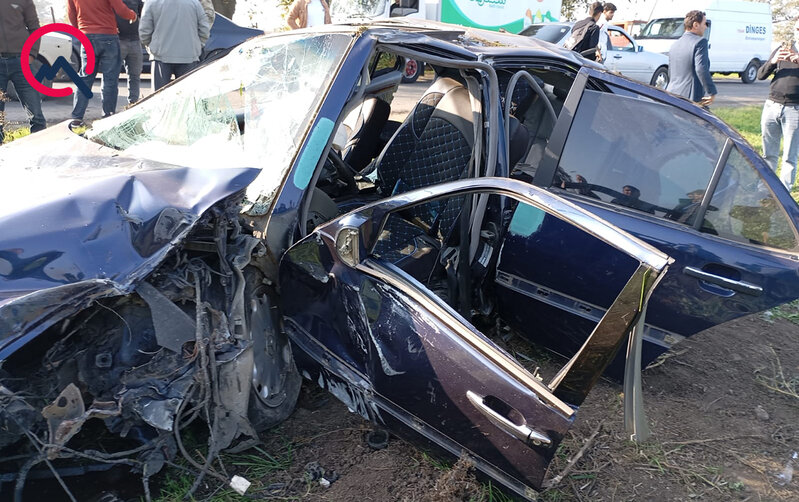 Şəkidə ağır qəza, ölən var