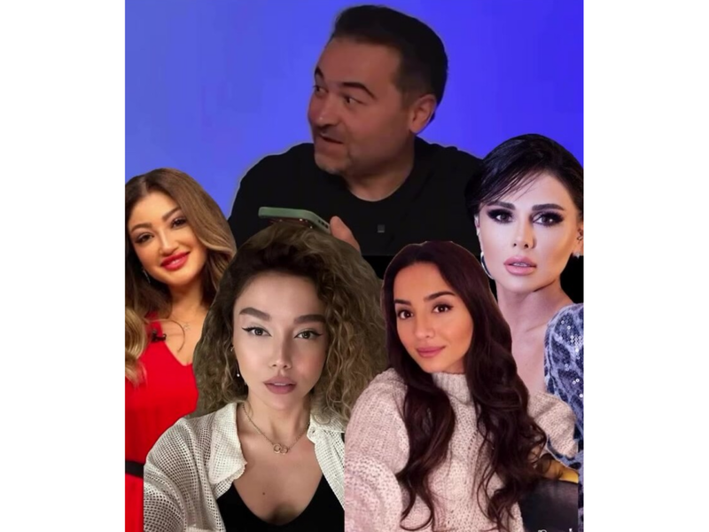 Məşhur xanımlara zəng edərək "podxod" etdi: Reaksiyaları gündəm oldu - VİDEO
