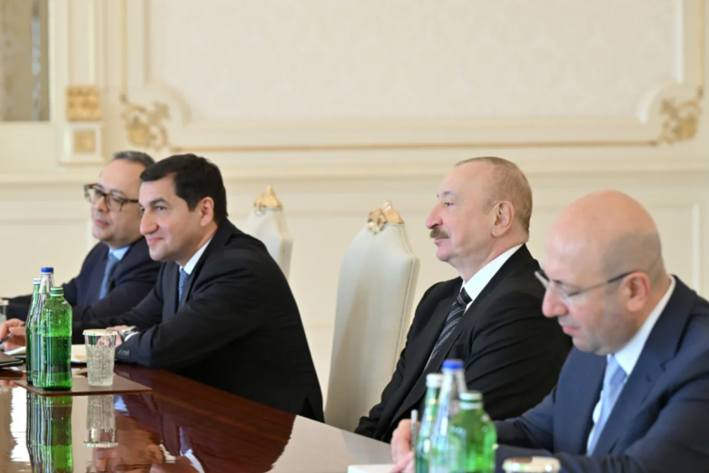 Prezident İlham Əliyev BMT-nin Məskunlaşma Proqramının icraçı direktorunu qəbul edib - FOTO