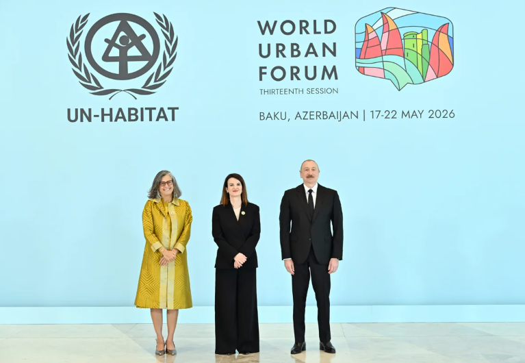 Bakıda Ümumdünya Şəhərsalma Forumunun 13-cü Sessiyasının açılış mərasimi keçirilir - FOTO - CANLI