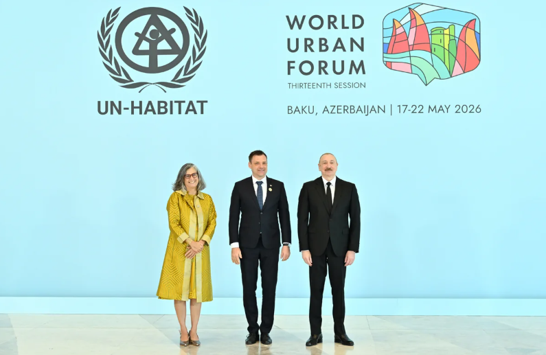 Bakıda Ümumdünya Şəhərsalma Forumunun 13-cü Sessiyasının açılış mərasimi keçirilir - FOTO - CANLI