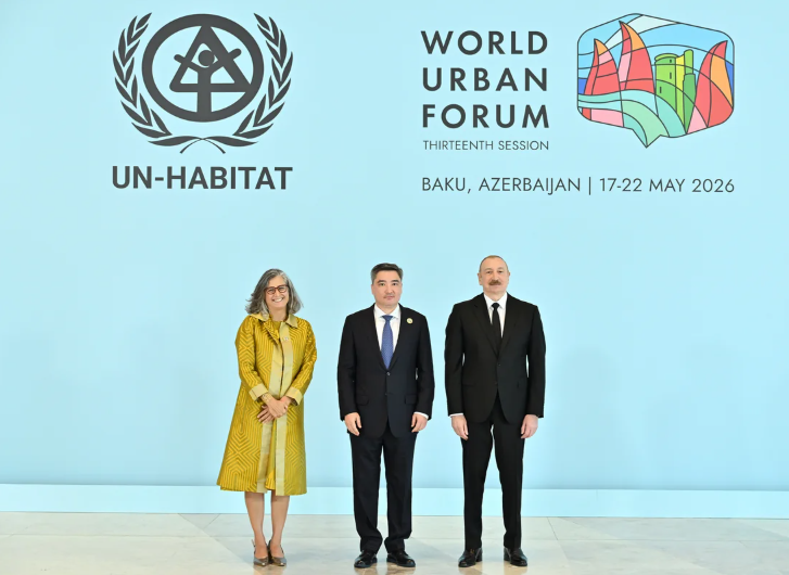 Bakıda Ümumdünya Şəhərsalma Forumunun 13-cü Sessiyasının açılış mərasimi keçirilir - FOTO - CANLI