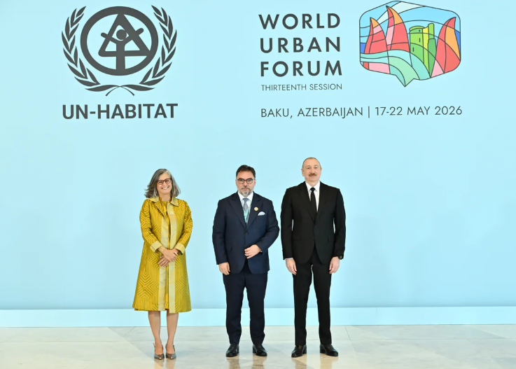 Bakıda Ümumdünya Şəhərsalma Forumunun 13-cü Sessiyasının açılış mərasimi keçirilir - FOTO - CANLI