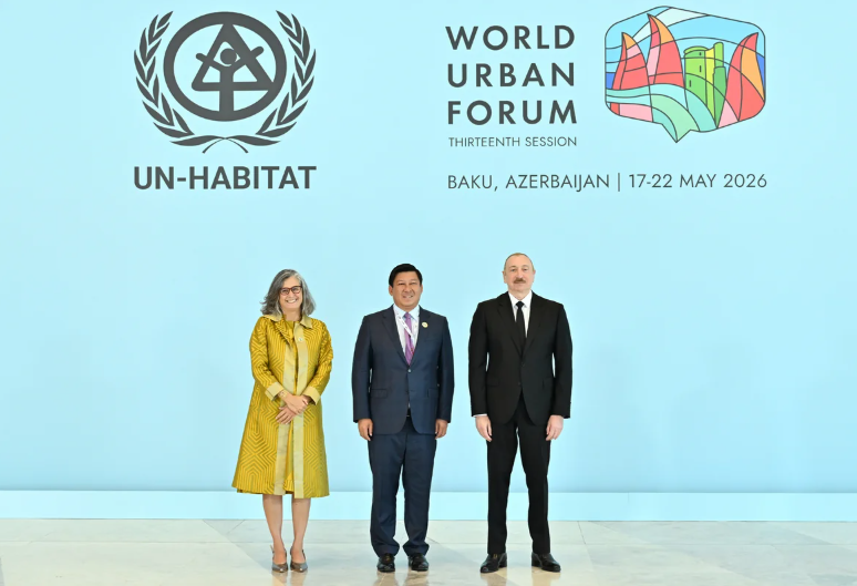 Bakıda Ümumdünya Şəhərsalma Forumunun 13-cü Sessiyasının açılış mərasimi keçirilir - FOTO - CANLI