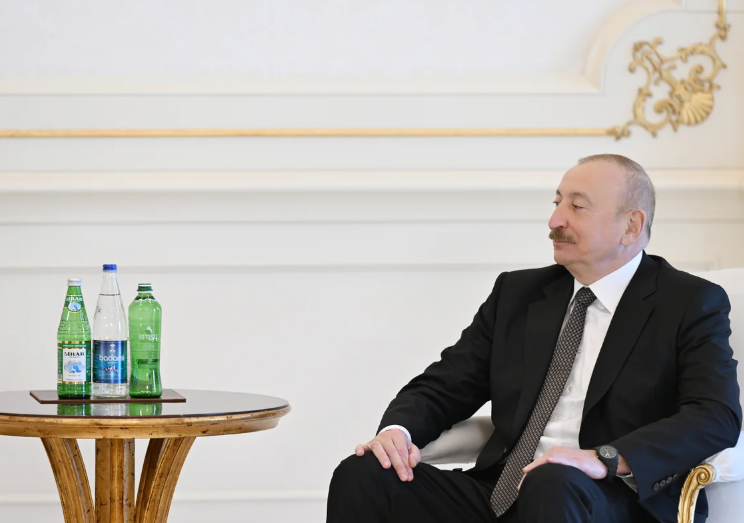 İlham Əliyev Daramber Qoxul ilə görüşüb - FOTO