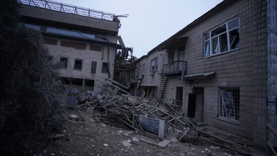 Kiyev teleqülləsindən geriyə qalanlar - Fotolarda