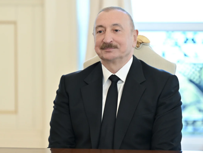 İlham Əliyev Kaleb Orrun başçılıq etdiyi nümayəndə heyətini qəbul edib - FOTO