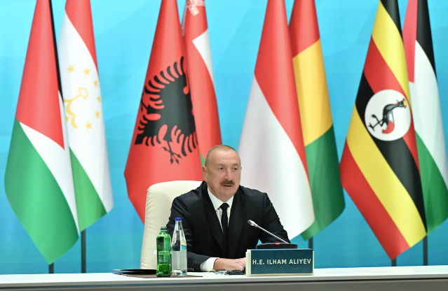 Prezident: "Biz Ermənistanın işğalçı qüvvələrinin xalqımıza qarşı etdiklərini heç vaxt yaddan çıxarmayacağıq"