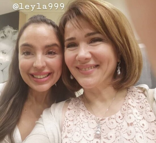 Mehriban Zəki Leyla Əliyeva ilə selfi etdi - FOTO