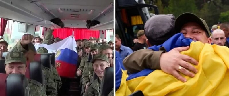 Rusiya və Ukrayna arasında hərbi əsirlərin mübadiləsi baş tutdu -