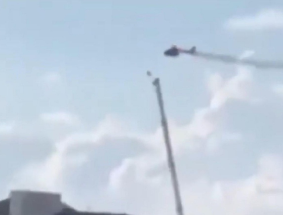 Səudiyyə Ərəbistanında helikopter qəzası: 14 nəfər həyatını itiridi - VİDEO