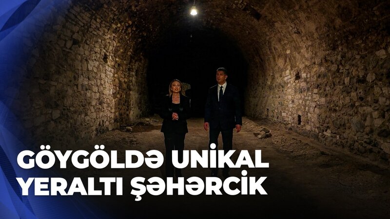 Unikal yeraltı şəhərcik - Başçı aşkarlanan tunelləri təqdim etdi - VİDEO