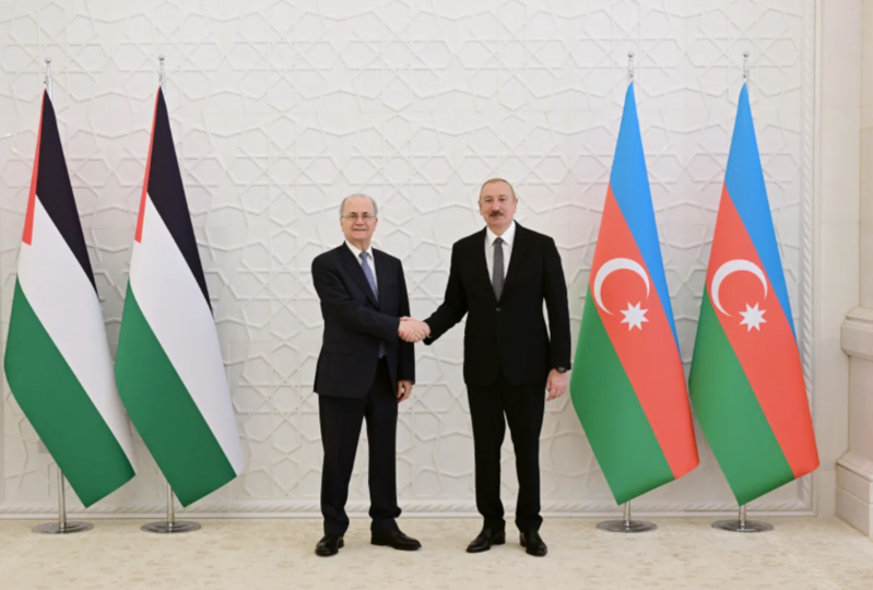 İlham Əliyev Məhəmməd Mustafanı qəbul edib - FOTO