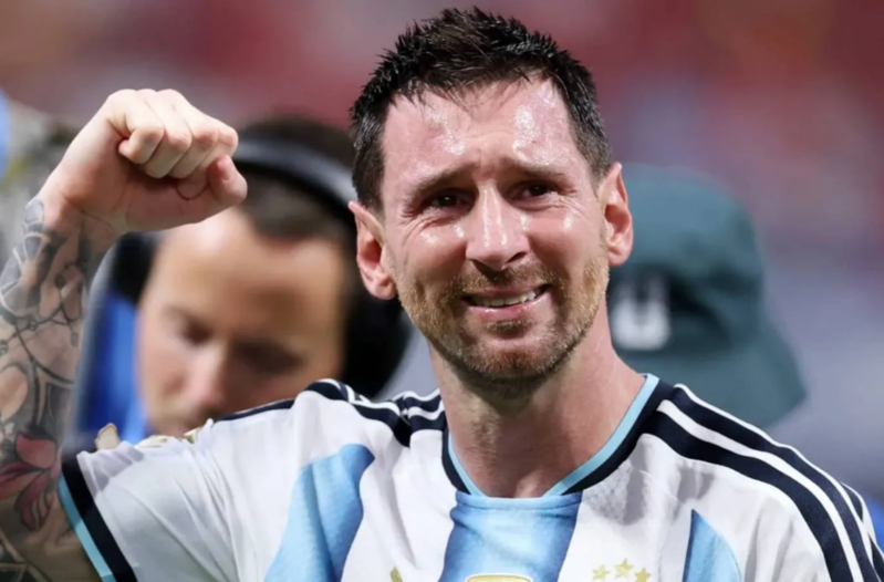 Messi ilə belə vidalaşdılar - (Video)