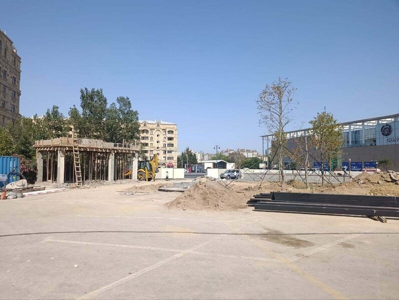 "Gənclik"dəki iki park birləşdirilir - Yeni fotolar