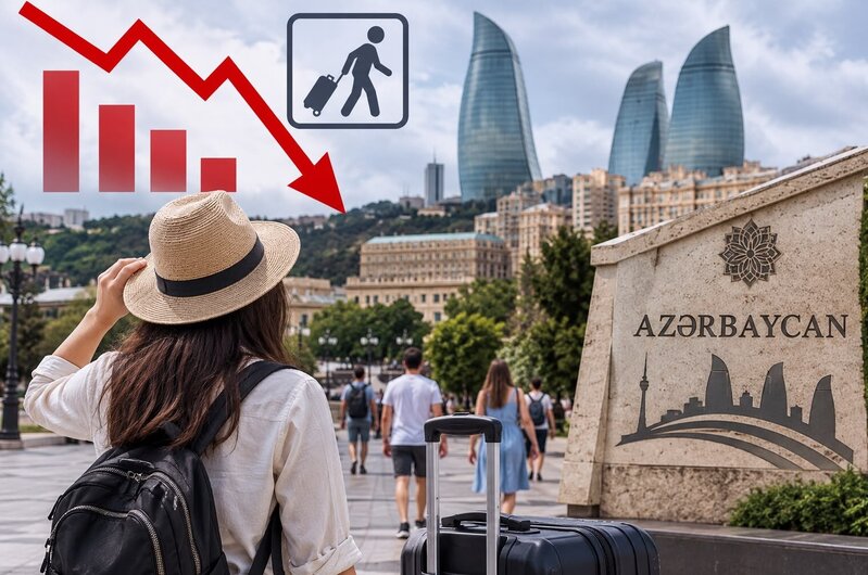 Azərbaycana turist axını bu səbəbdən AZALIB - AÇIQLAMA