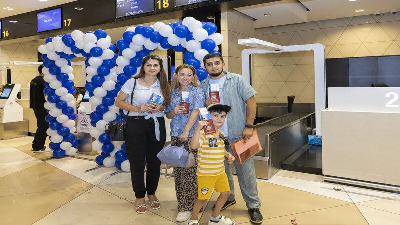 AZAL Atırauya ilk reysini həyata keçirib