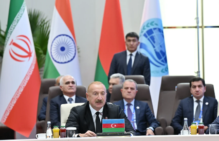 İlham Əliyev: "Ermənistanla birlikdə yeni yerüstü nəqliyyat kommunikasiyalarının yaradılması üzərində çalışırıq"