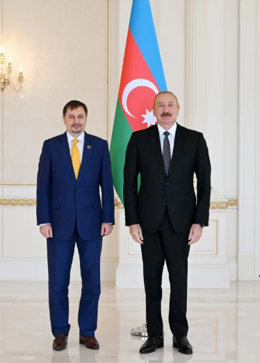 İlham Əliyev BMT-nin Azərbaycanda yeni təyin olunmuş rezident əlaqələndiricisini qəbul edib