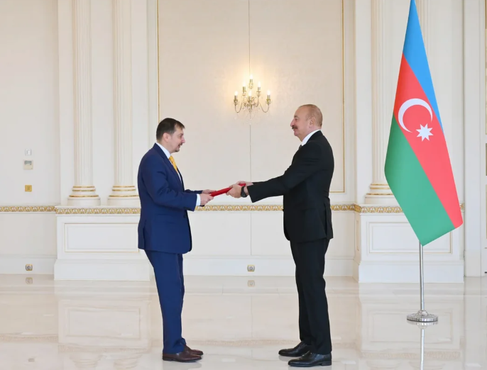 İlham Əliyev BMT-nin Azərbaycanda yeni təyin olunmuş rezident əlaqələndiricisini qəbul edib