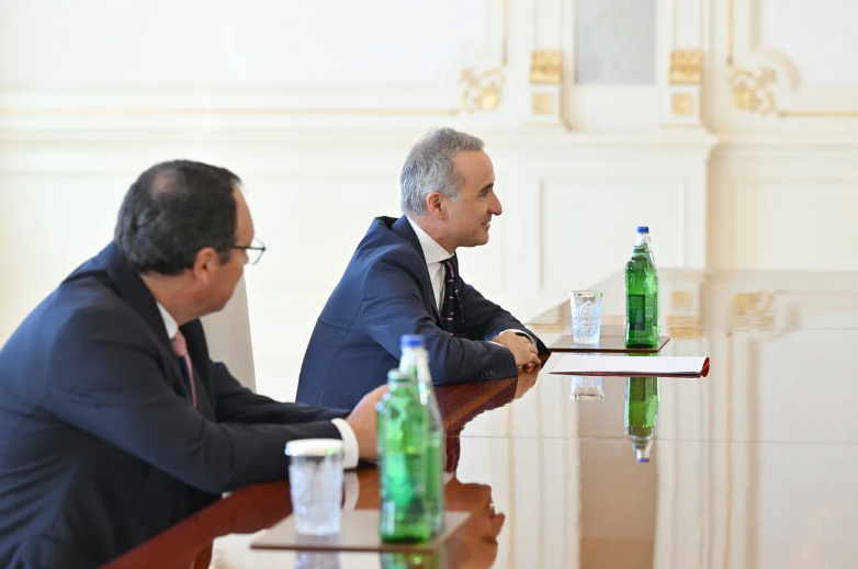 İlham Əliyev ATƏT Parlament Assambleyasının prezidentini qəbul edib - FOTO