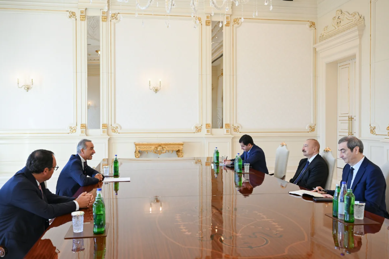 İlham Əliyev ATƏT Parlament Assambleyasının prezidentini qəbul edib - FOTO