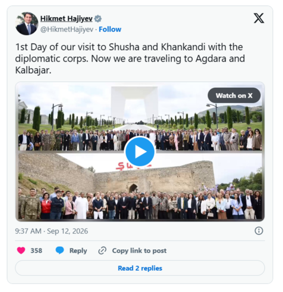 Xarici diplomatlar "İstisu" mineral su zavoduna baş çəkiblər - FOTO