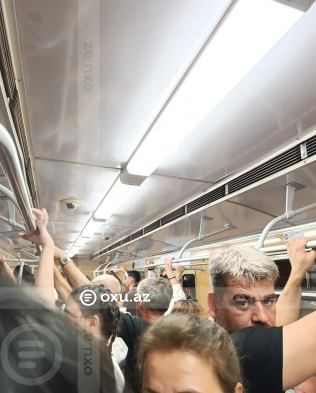 Bakı metrosunun işində yaranan problemin səbəbi açıqlandı - FOTO - VİDEO