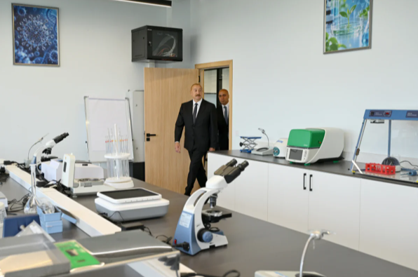 Prezident İlham Əliyev "SABAH.city" innovasiya şəhərciyinin birinci mərhələsinin açılışında iştirak edib