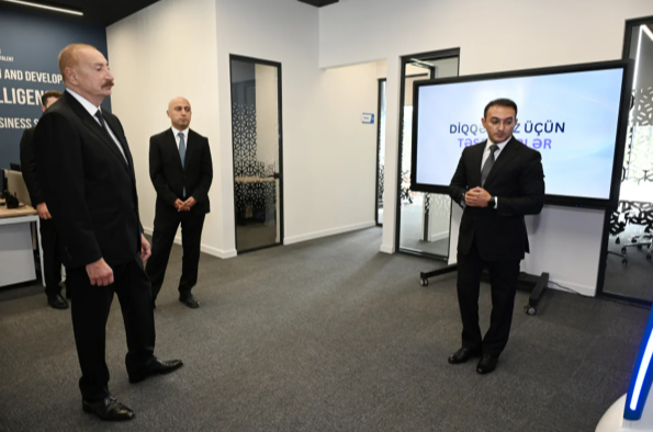 Prezident İlham Əliyev "SABAH.city" innovasiya şəhərciyinin birinci mərhələsinin açılışında iştirak edib