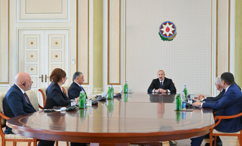 Prezident Ramil Usubovu və həmkarlarını qəbul edib - FOTO