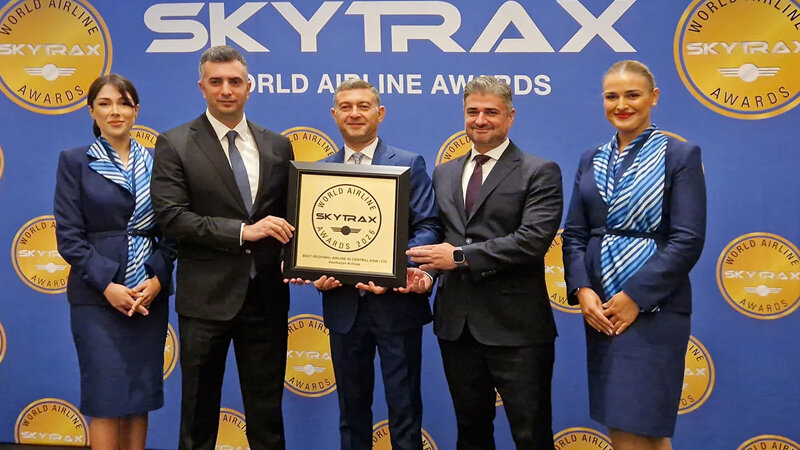 AZAL "Mərkəzi Asiya və MDB-nin ən yaxşı regional aviaşirkəti" adına layiq görüldü