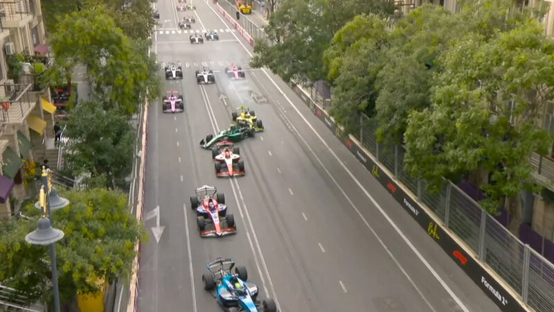 Formula 2: Azərbaycan Qran-prisində sprint yarışı başa çatdı (YENİLƏNİB)