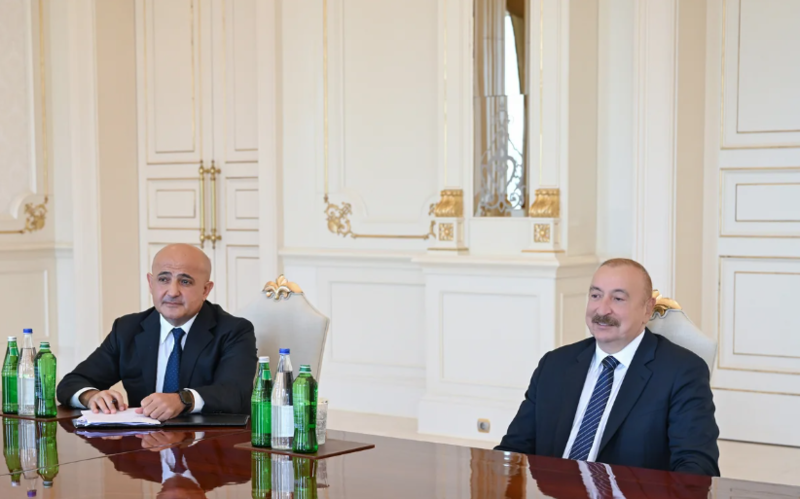 Prezident "Global Infrastructure Partners" şirkətinin rəhbərini qəbul edib - FOTO