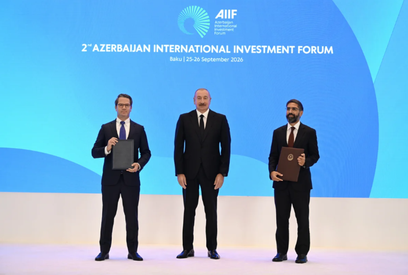 İkinci Azərbaycan Beynəlxalq İnvestisiya Forumu çərçivəsində imzalanmış sənədlər mübadilə edilib - FOTO