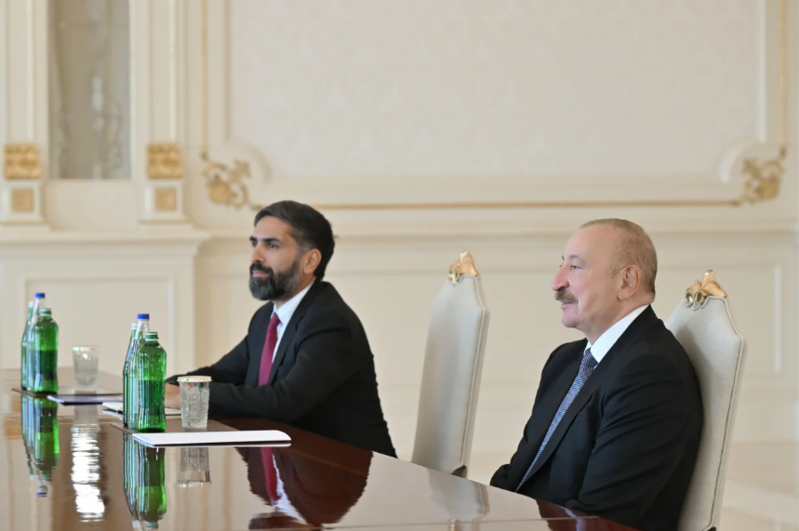 İlham Əliyev Canni İnfantinonu qəbul etdi - FOTO