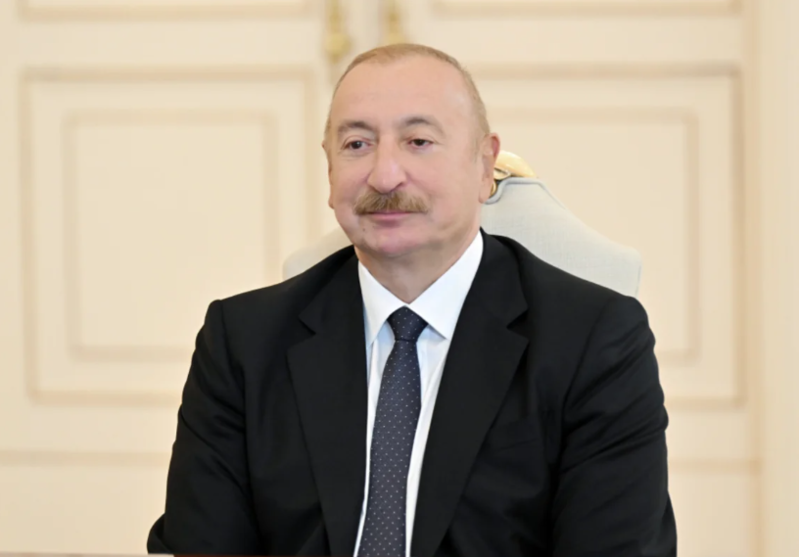 Prezident İlham Əliyev Beynəlxalq Cüdo Federasiyasının prezidentini qəbul edib - Foto